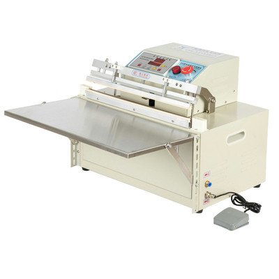 新款450型臺式外抽式真空包裝機(jī) 電子元器件真空包裝的革新利器